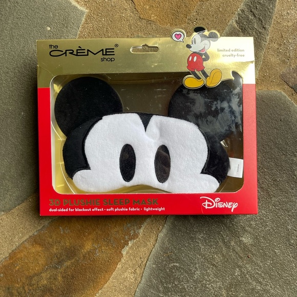 The Crème Shop Mickey Mouse 3D Plushie Sleep Mask - Picture 4 of 5